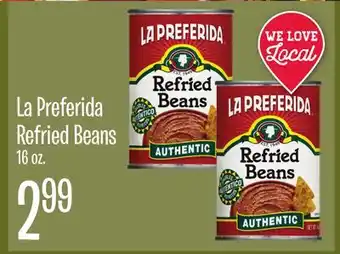 Jewel-Osco La Preferida Refried Beans offer