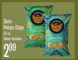 Jewel-Osco Siete Potato Chips offer