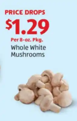 Aldi Whole White Mushrooms offer