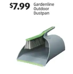 Aldi Gardenline Outdoor Dustpan offer