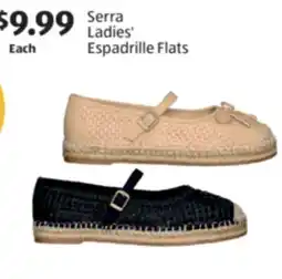 Aldi Serra Ladies' Espadrille Flats offer