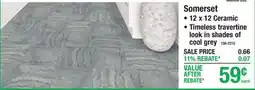 Menards Somerset Waterproof Tile offer