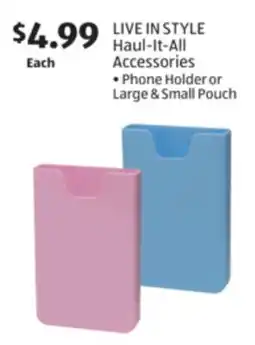 Aldi LIVE IN STYLE Haul-It-All Accessories offer