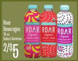 Jewel-Osco Roar Beverages offer