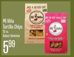 Jewel-Osco Mi Niña Tortilla Chips offer