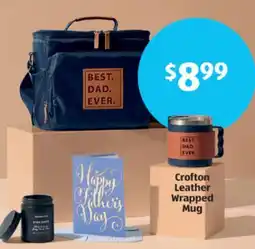 Aldi Crofton Leather Wrapped Mug offer