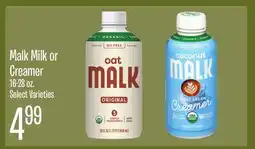 Jewel-Osco Malk Milk or Creamer offer