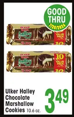 Jewel-Osco Ulker Halley Chocolate Marshmallow Cookies offer