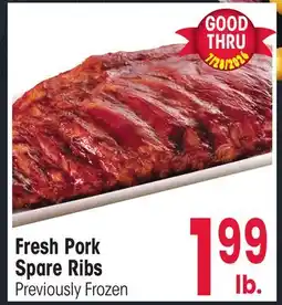 Jewel-Osco Fresh Pork Spare Ribs offer