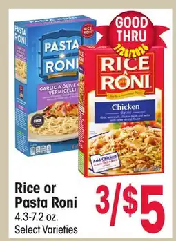 Jewel-Osco Rice or Pasta Roni offer