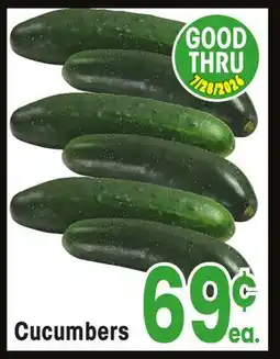 Jewel-Osco Cucumbers offer