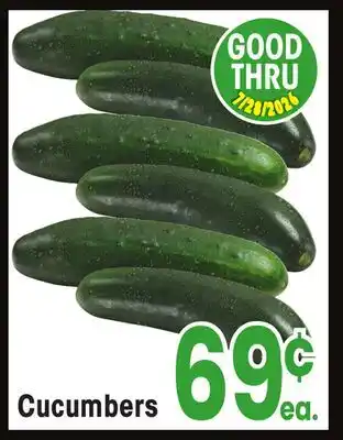Jewel-Osco Cucumbers offer