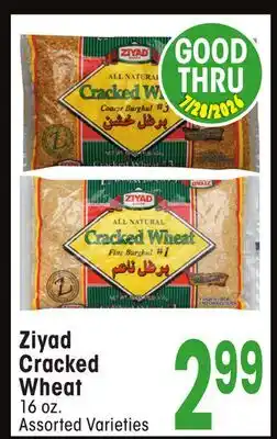 Jewel-Osco Ziyad Cracked Wheat offer