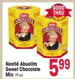 Jewel-Osco Nestlé Abuelita Sweet Chocolate Mix offer