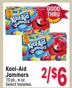 Jewel-Osco Kool-Aid Jammers offer