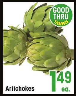 Jewel-Osco Artichokes offer