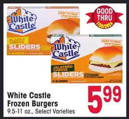 Jewel-Osco White Castle Frozen Burgers offer