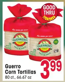 Jewel-Osco Guerrero Corn Tortillas offer
