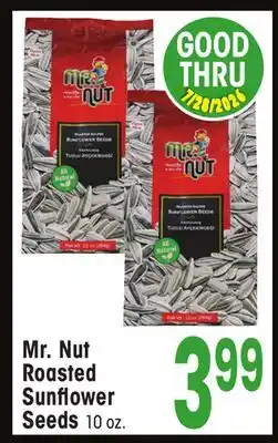 Jewel-Osco Mr. Nut Roasted Sunflower Seeds offer