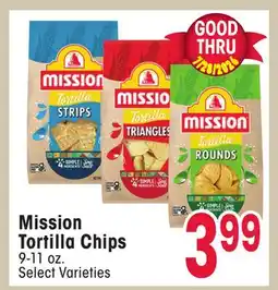 Jewel-Osco Mission Tortilla Chips offer