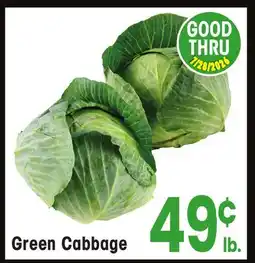 Jewel-Osco Green Cabbage offer