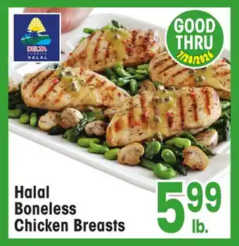Jewel-Osco Halal Boneless Chicken Breasts offer