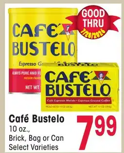 Jewel-Osco Café Bustelo offer