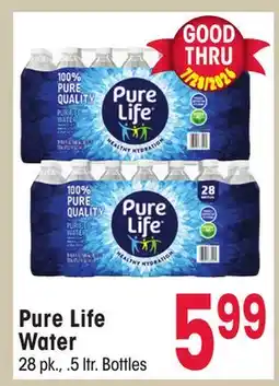 Jewel-Osco Pure Life Water offer