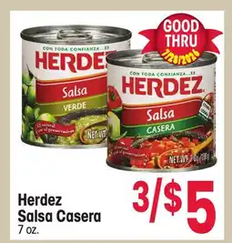 Jewel-Osco Herdez Salsa Casera offer