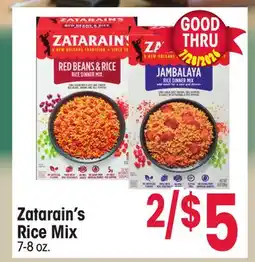 Jewel-Osco Zatarain's Rice Mix offer