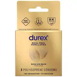 Walgreens Real Feel Bare Polyisoprene Non-Latex Condoms offer