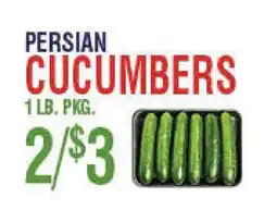 Circus Fruits PERSIAN CUCUMBERS offer