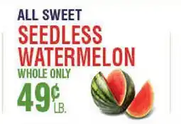 Circus Fruits ALL SWEET SEEDLESS WATERMELON offer