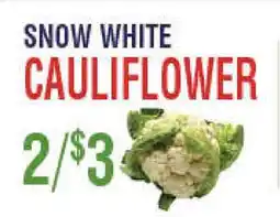 Circus Fruits SNOW WHITE CAULIFLOWER offer