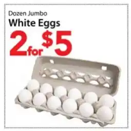 Three Guys from Brooklyn Dozen Jumbo White Eggs offer