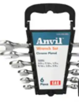 The Home Depot ANVIL 6 pc. SAE or Metric Combination Wrench Set offer