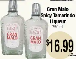 Big Saver Foods Gran Malo Spicy Tamarindo Liqueur offer