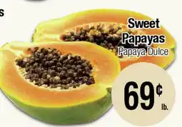 Big Saver Foods Sweet Papayas offer