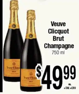 Big Saver Foods Veuve Clicquot Brut Champagne offer