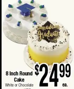 Big Saver Foods 8 Inch Round Cake offer