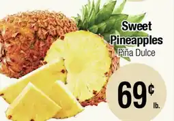 Big Saver Foods Sweet Pineapples offer