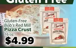 Living Fresh Market Gluten-Free Bob's Red Mill Pizza Crust offer