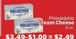 Living Fresh Market PHILADELPHIA Cream Cheese offer
