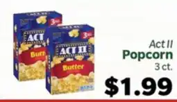 Living Fresh Market Act II Popcorn offer