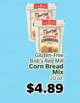 Living Fresh Market Gluten-Free Bob's Red Mill Corn Bread Mix offer