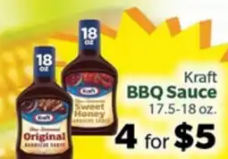 Living Fresh Market Kraft BBQ Sauce offer