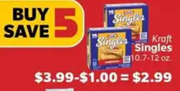 Living Fresh Market Kraft Singles offer