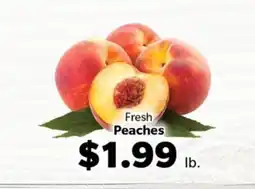 Living Fresh Market Fresh Peaches offer