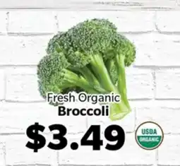 Living Fresh Market Fresh Organic Broccoli offer