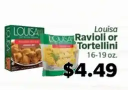 Living Fresh Market Louisa Ravioli or Tortellini offer